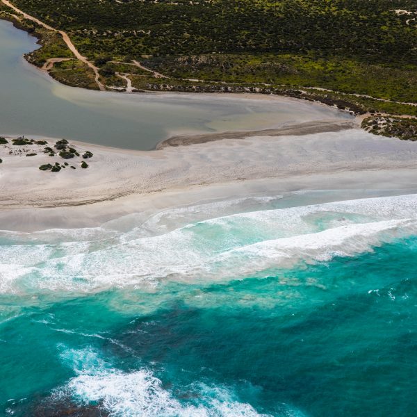 Greenough Rivermouth, Aerial